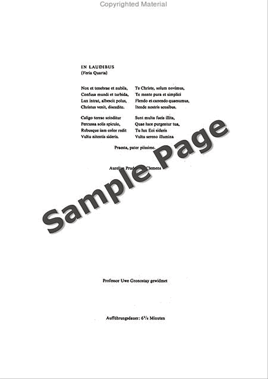 Nox Et Tenebrae Sssaaatttbbb Mixed Choir scores gallery preview page 3