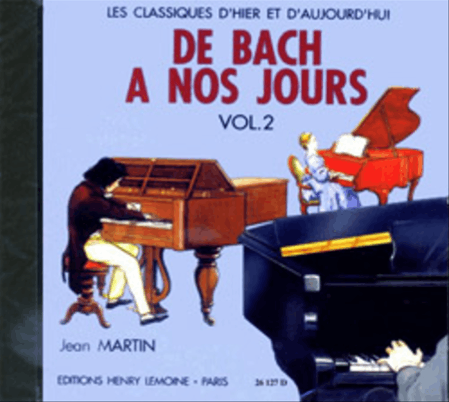 De Bach a nos jours - Volume 2A Piano Solo scores gallery preview page 1