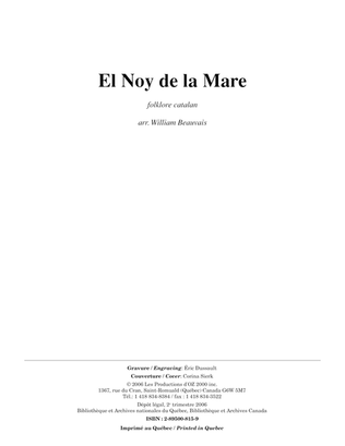 Book cover for El Noy de la Mare