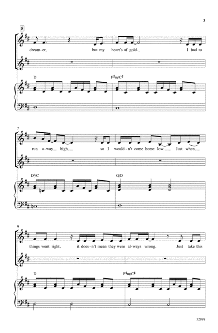 Home Sweet Home Women's Choir scores gallery preview page 3