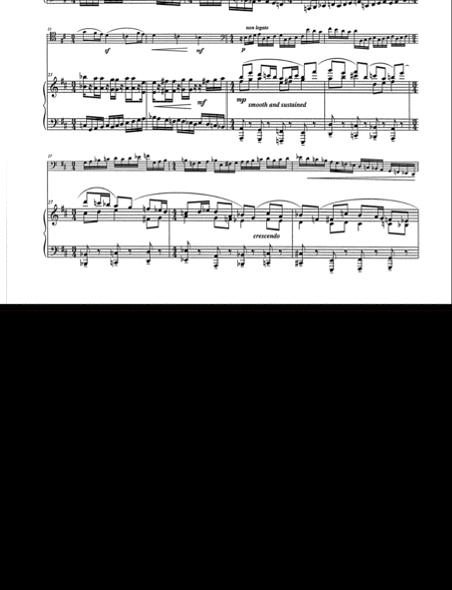 [Luedeke] If You Forget Me... (Cello and Piano) Piano scores gallery preview page 5