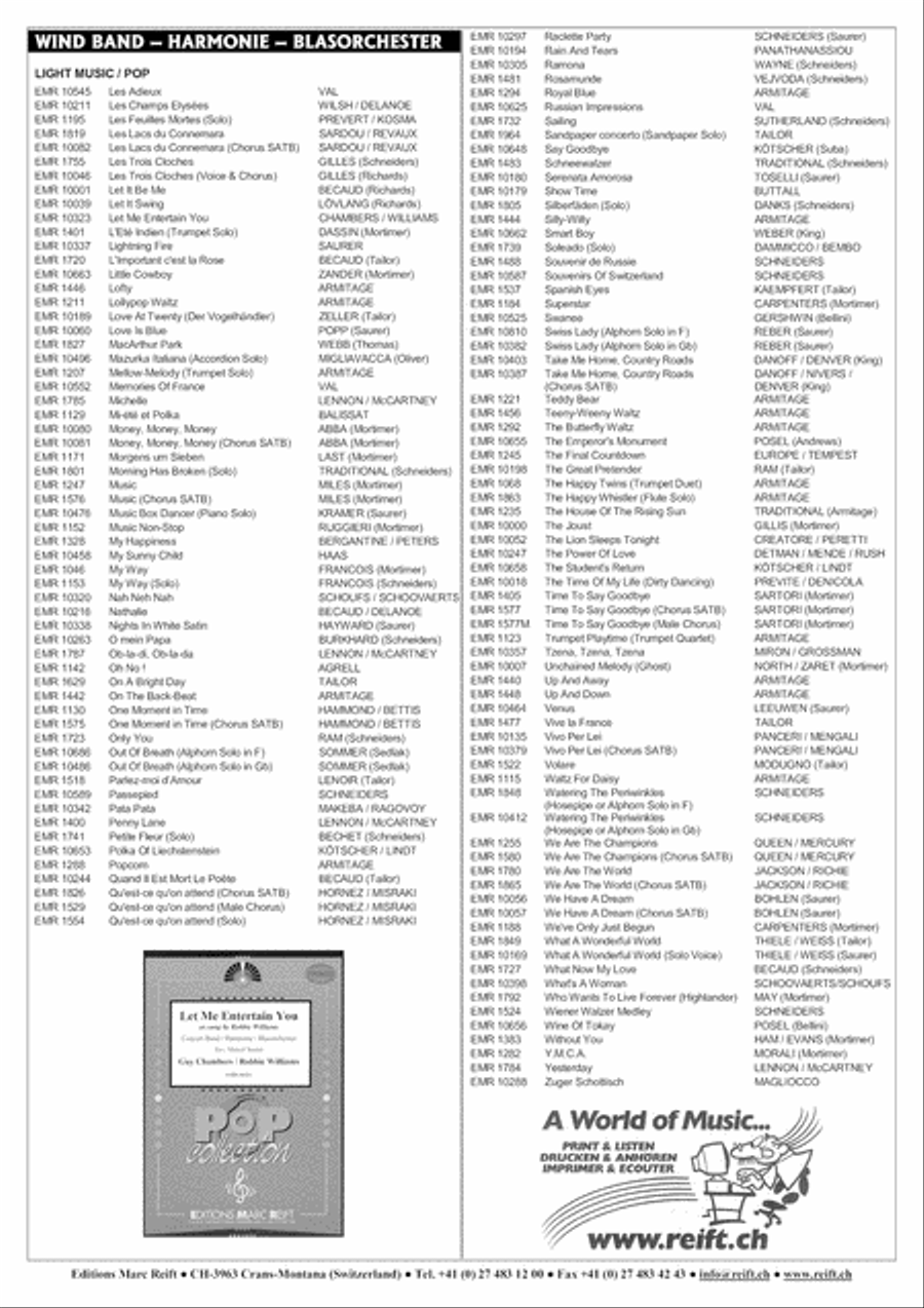 Cha Cha Slide Big Band scores gallery preview page 14