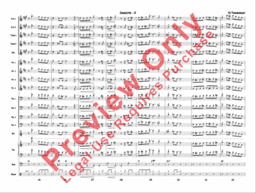 Yo Tannenbaum! Jazz Ensemble scores gallery preview page 22