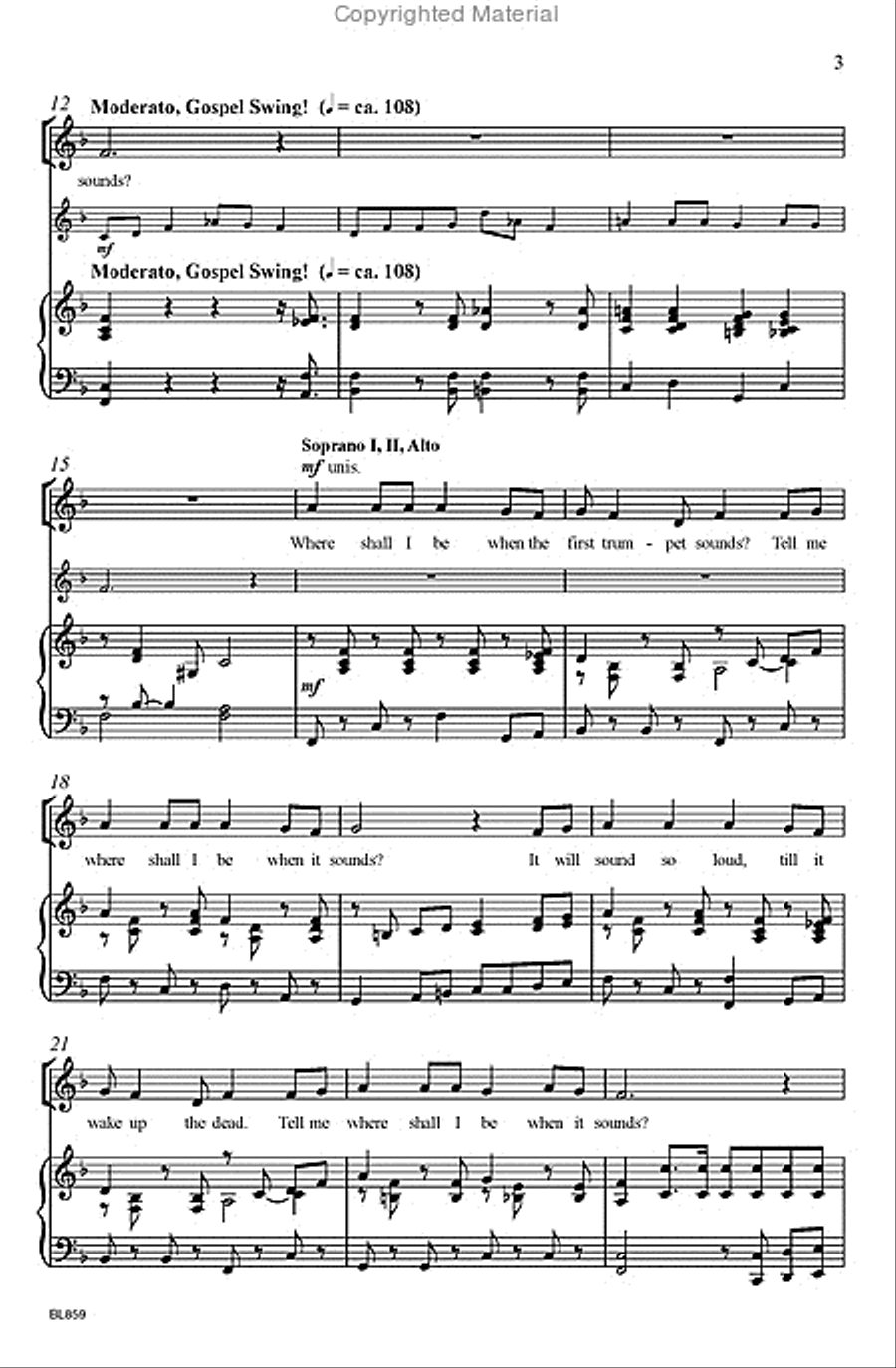 When the First Trumpet Sounds! image number null
