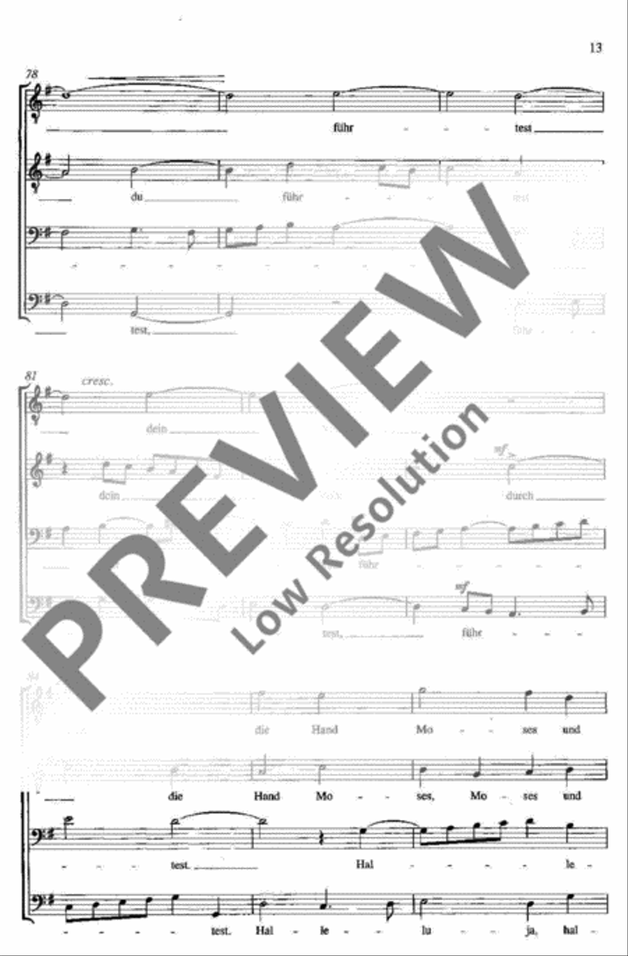 Psalm 77 TTBB scores gallery preview page 13