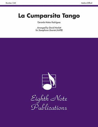 Book cover for La Cumparsita Tango