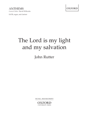 Book cover for The Lord is my light and my salvation