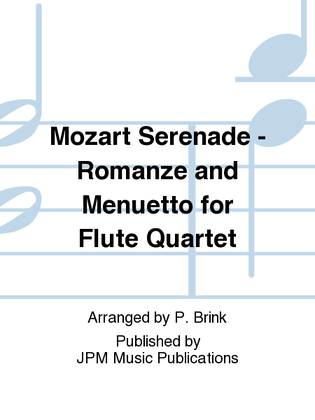 Mozart Serenade - Romanze and Menuetto for Flute Quartet
