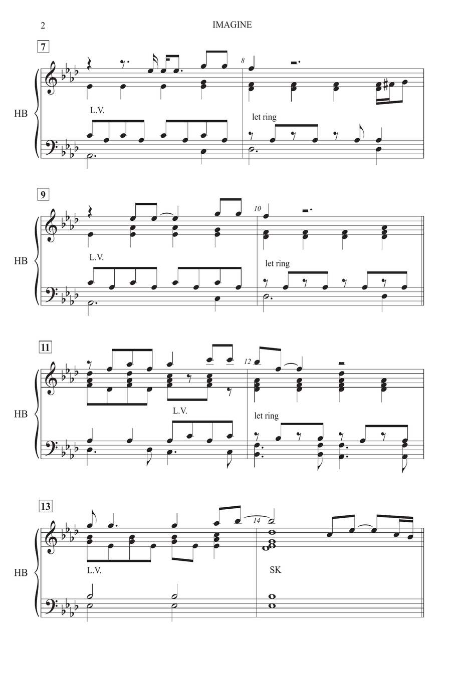 My Favorite Things Handbell Choir scores gallery preview page 2