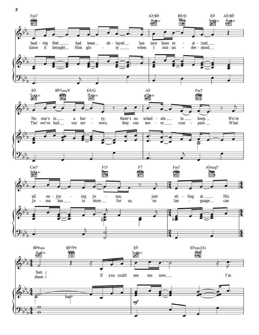 If You Could See Me Now Acoustic Guitar scores gallery preview page 2