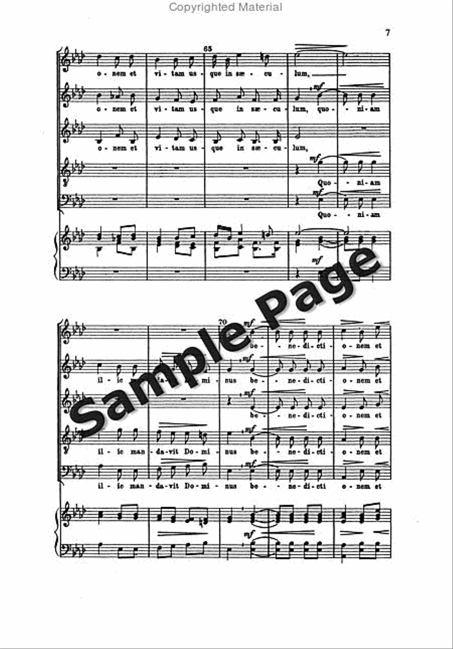 Hassler Hl Ecce Quam Bonum Mixed Choir scores gallery preview page 8