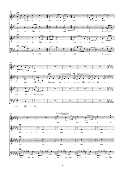 Ave Maria (String Quartet No.1 In D) (arr. Ralph Allwood and Edward Gardner)