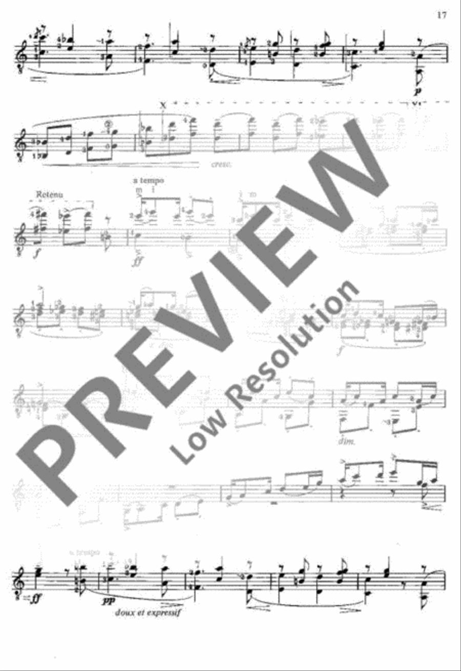 4 Dances 4 Dances Classical Guitar scores gallery preview page 18