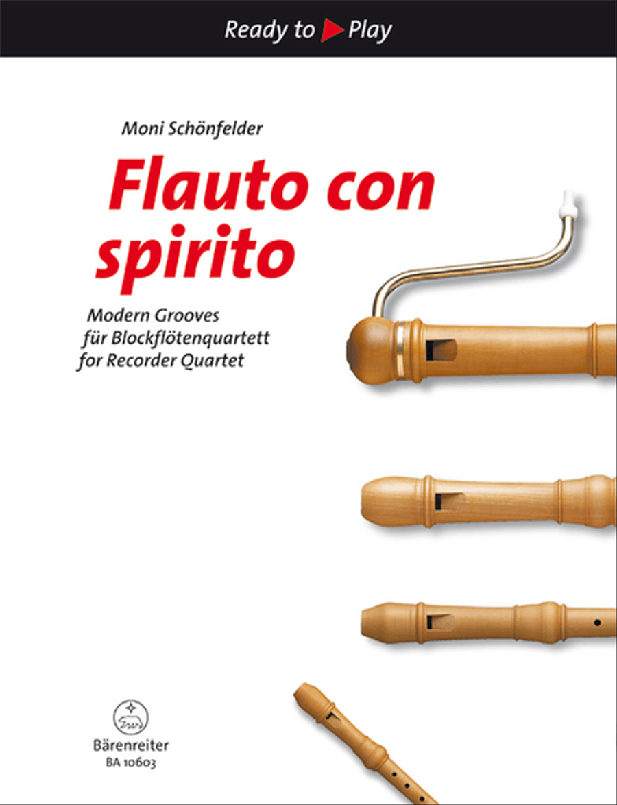 Flauto con spirito Soprano Recorder scores gallery preview page 1