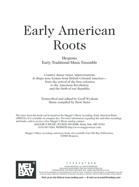 Early American Roots Recorder Edition
