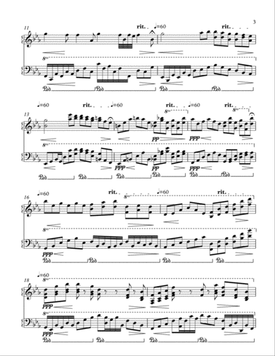 The Brook Piano Solo scores gallery preview page 3