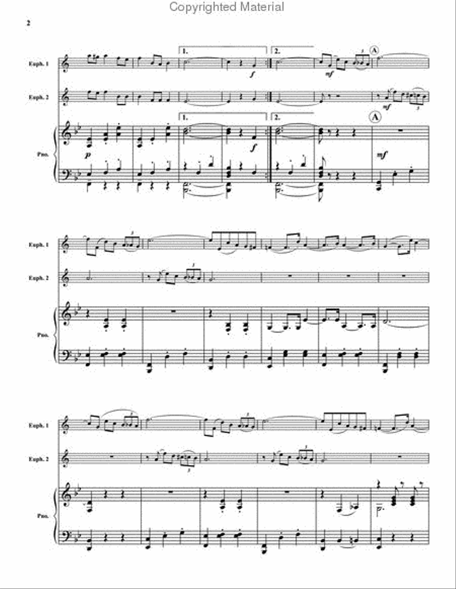 Liebesfreud (Love's Joy) Liebesfreud (Love's Joy) Brass Duet scores gallery preview page 3