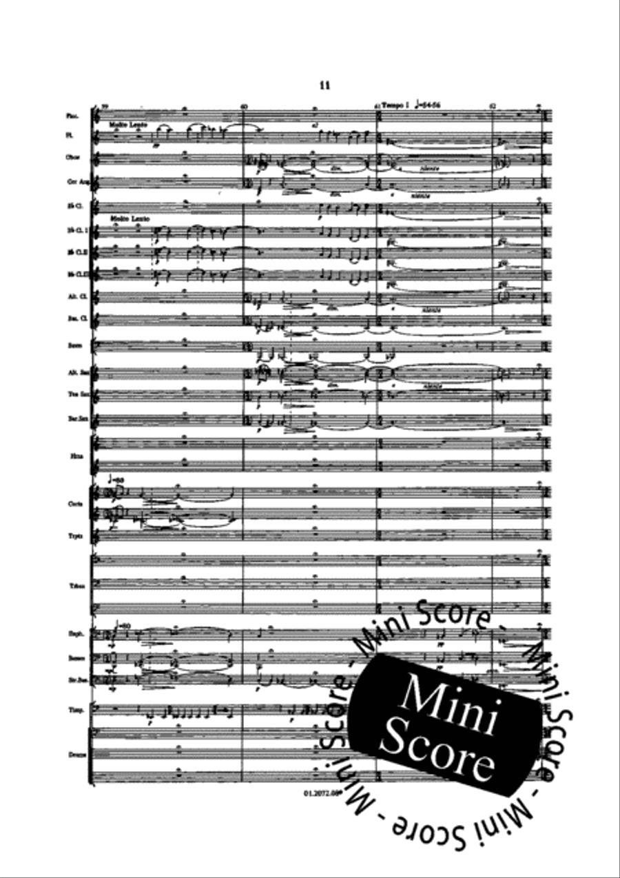 Atmospheres Concert Band scores gallery preview page 15