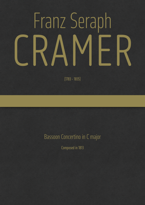 Cramer - Bassoon Concertino in C major