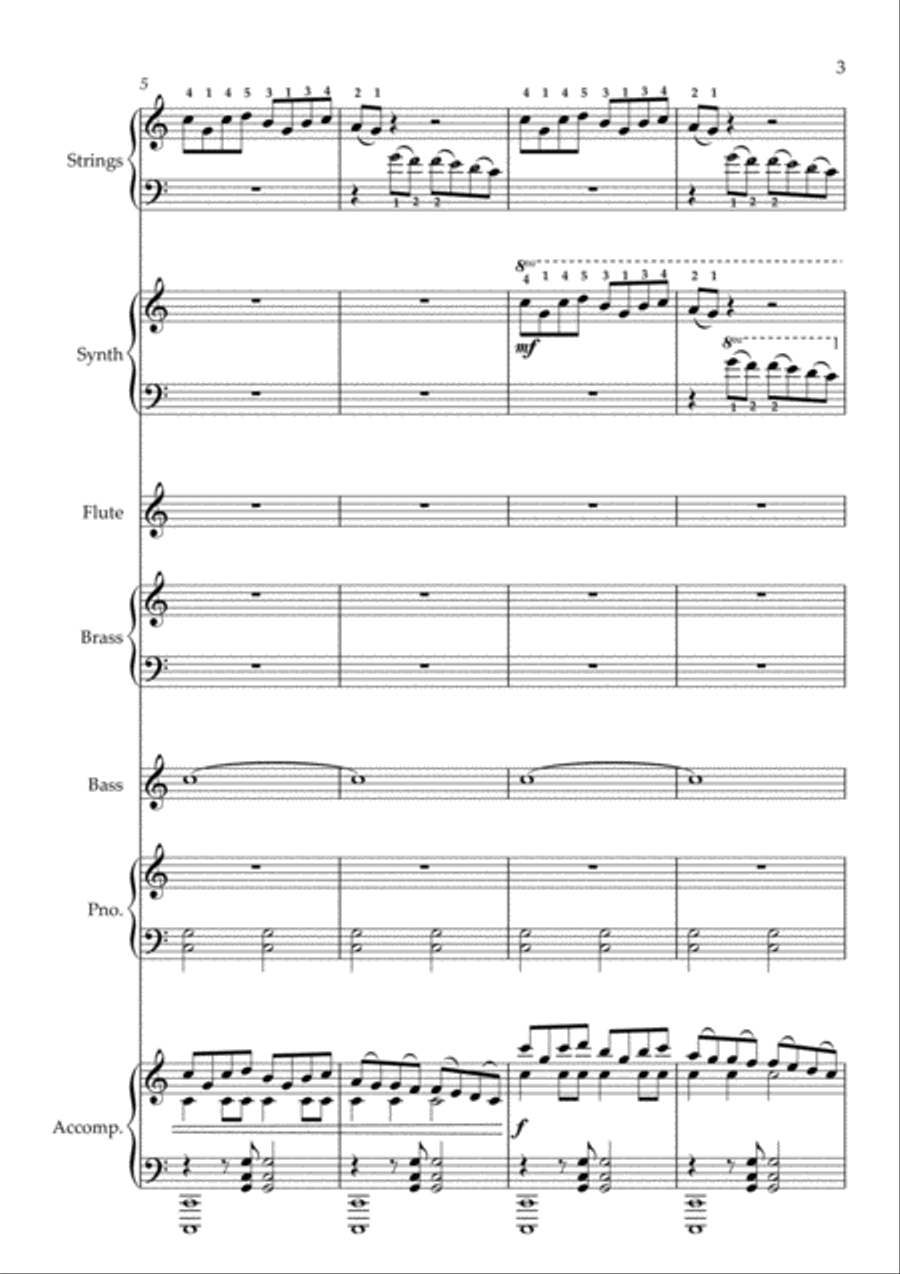 Test Drive Electronic Keyboard scores gallery preview page 3