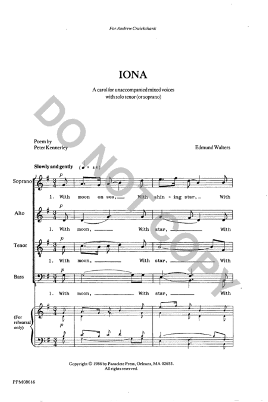 Iona 4-Part scores gallery preview page 2