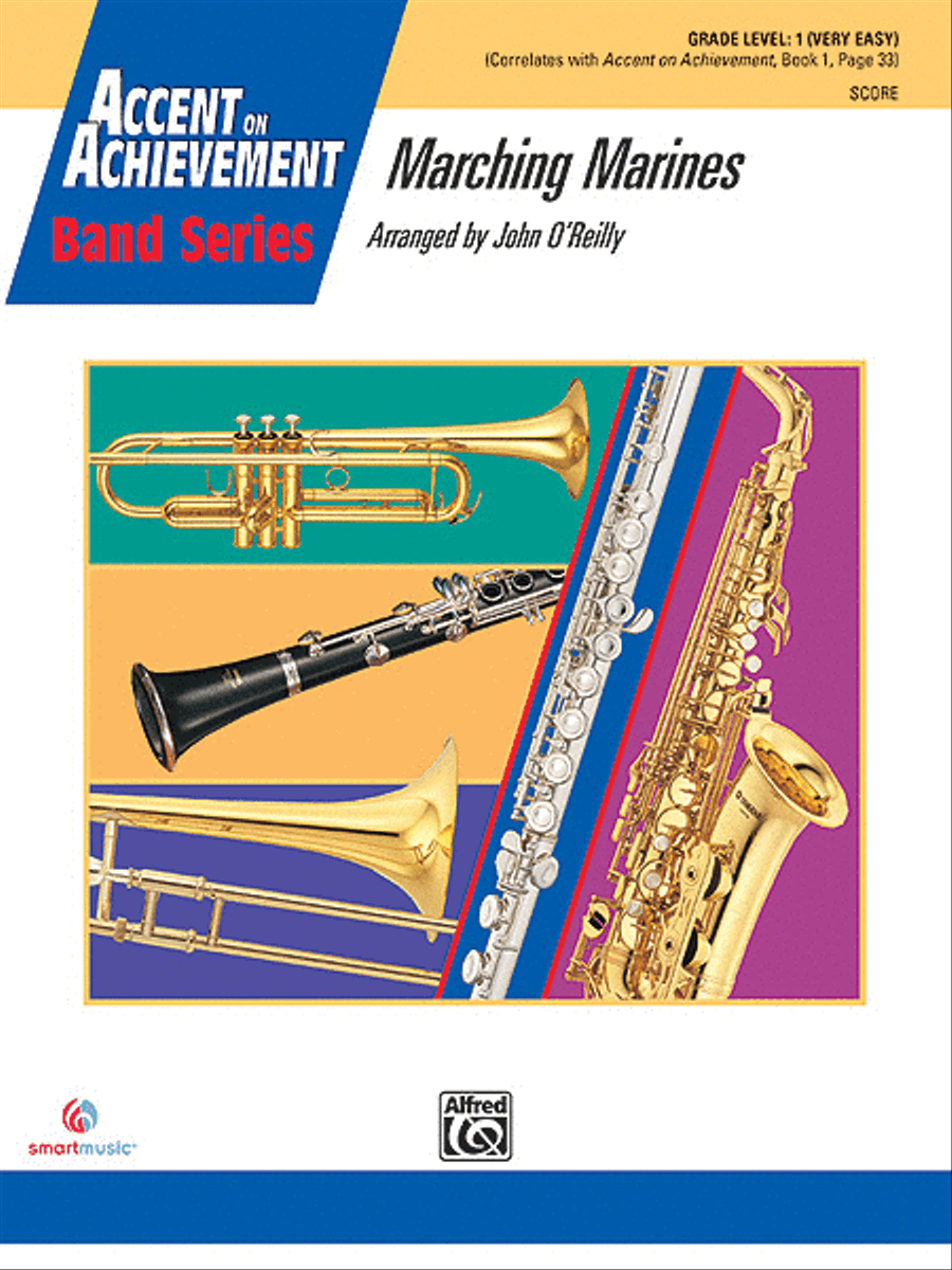 Marching Marines Concert Band scores gallery preview page 1