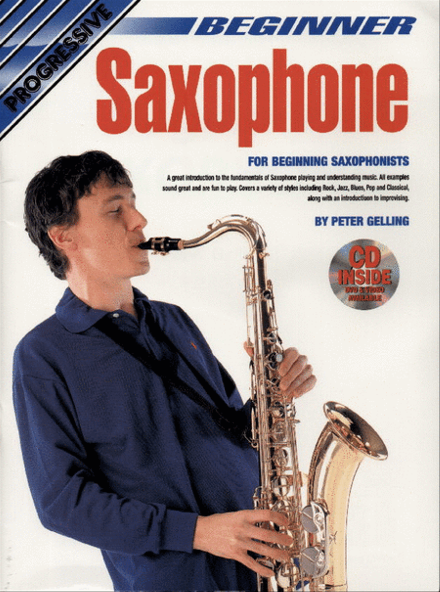 Progressive Beginner Saxophone (Book/CD/DVD) Saxophone Solo scores gallery preview page 1