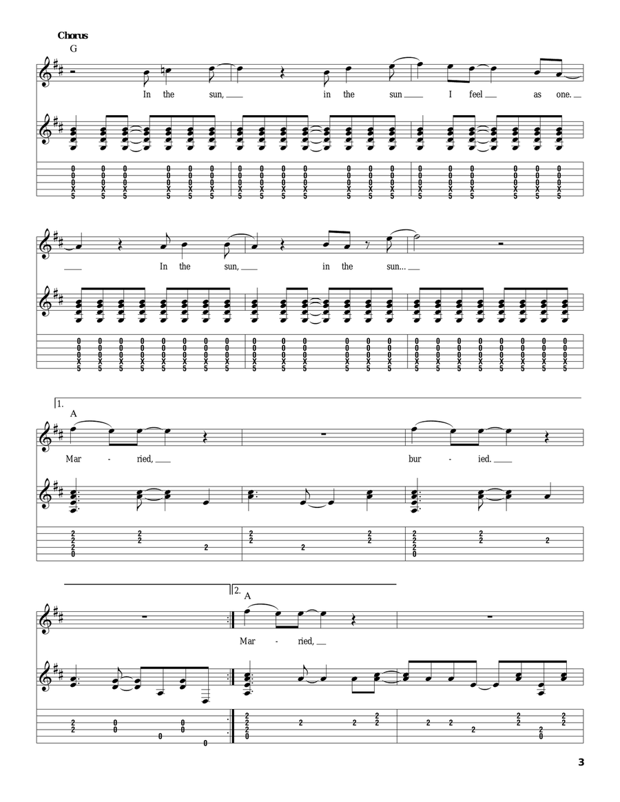 All Apologies Acoustic Guitar scores gallery preview page 3