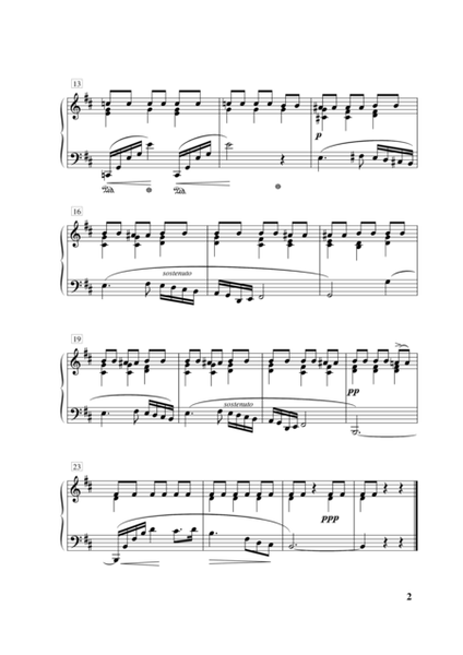 Frédéric Chopin-----Three Easy Preludes for Piano no. 4 no. 6 no. 7
