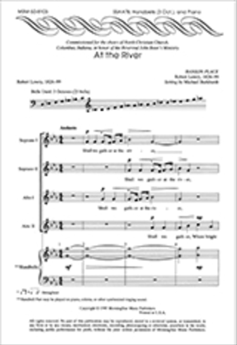 At the River Divisi scores gallery preview page 1