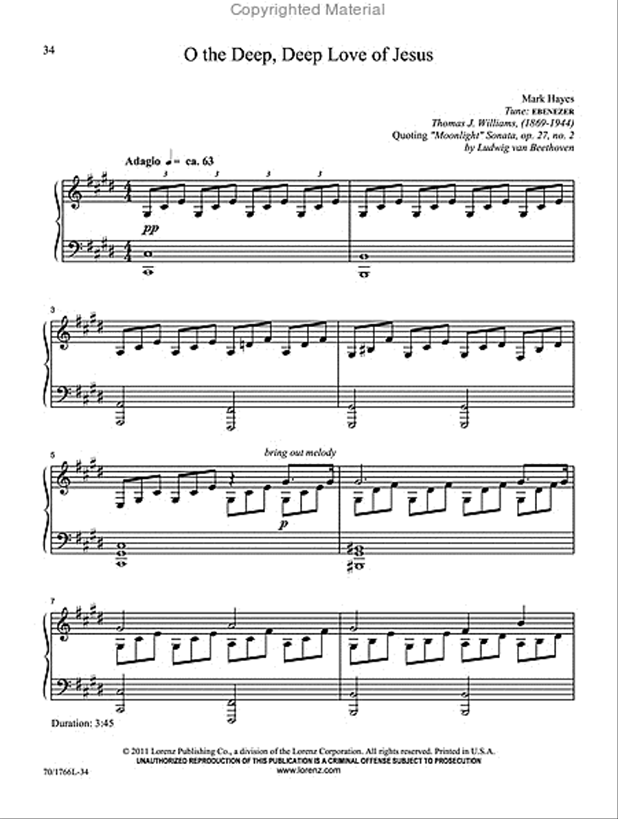 Classic Hymns We Love Classic Hymns We Love Piano Solo scores gallery preview page 5