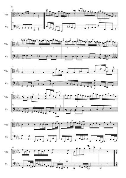 Boccherini - SONATA for Viola and Cello in C minor - G. 18 - Arr. by Renato Tagliabue image number null