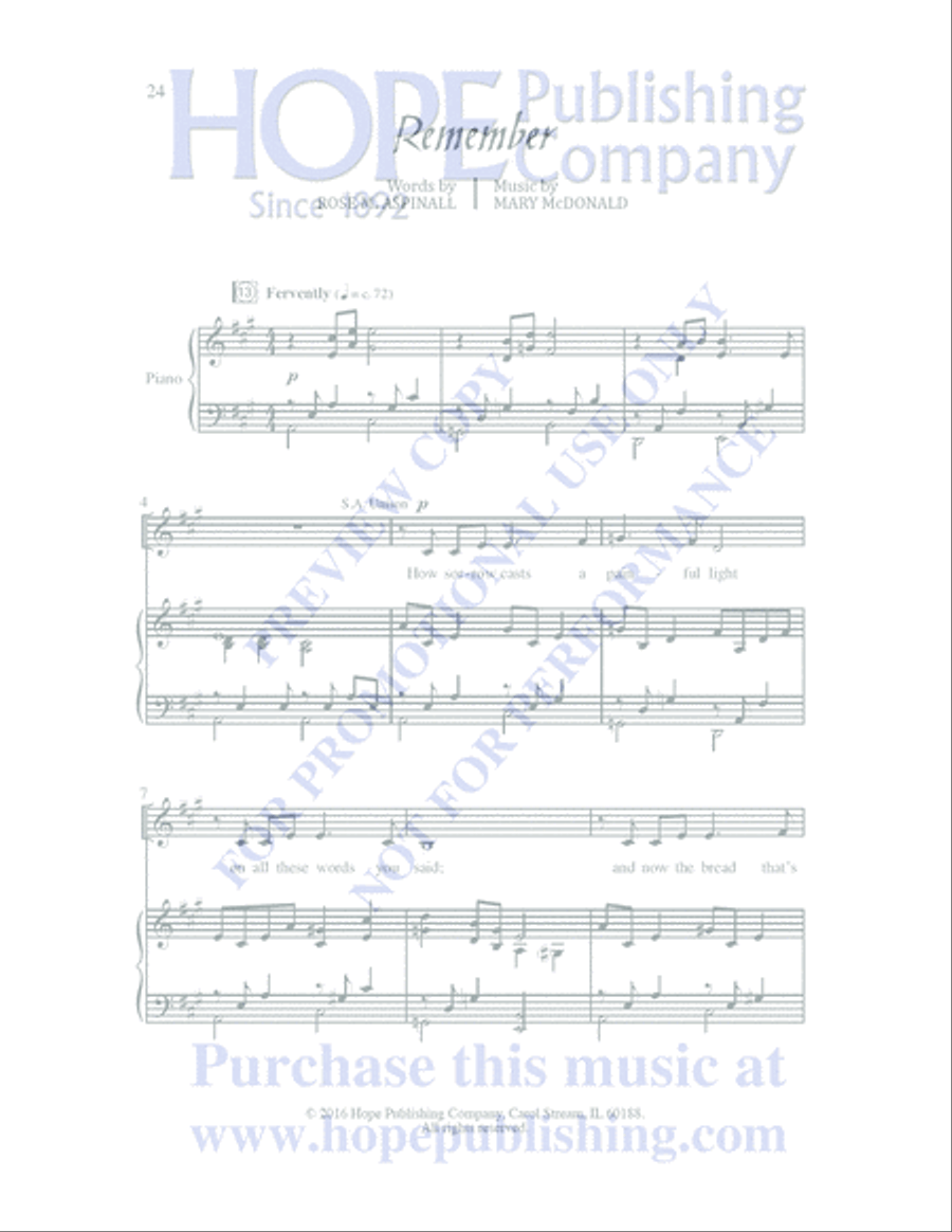 My Savior's Love My Savior's Love Listening CD scores gallery preview page 26