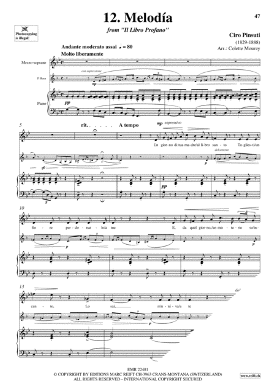 20 Greatest Duets Mezzo-Soprano Voice scores gallery preview page 14