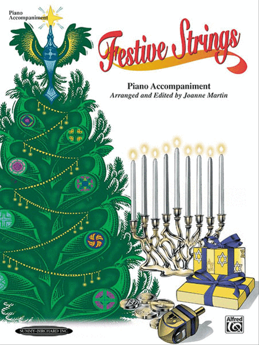 Festive Strings Piano scores gallery preview page 1