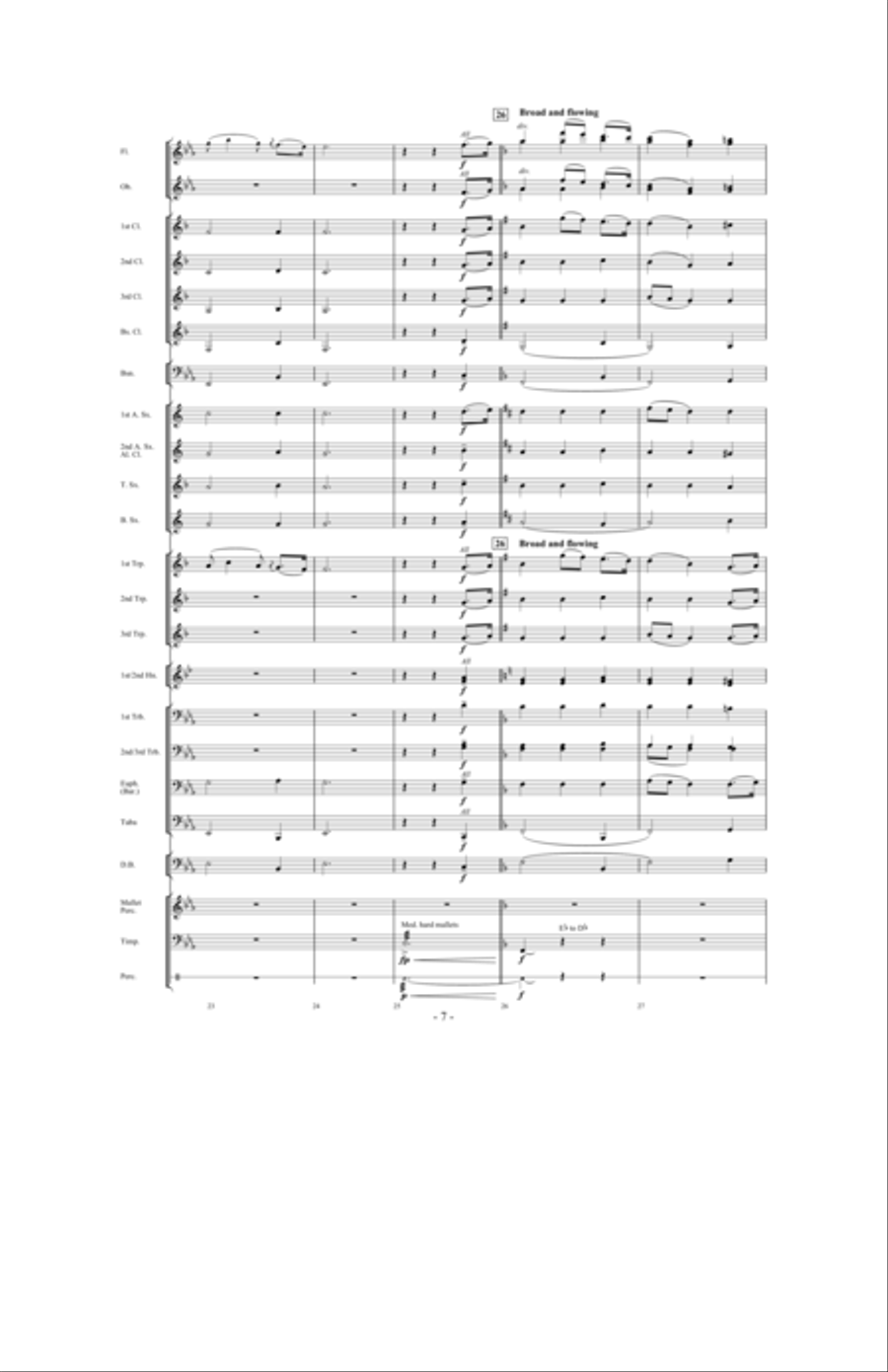 The Last Rose Of Summer The Last Rose Of Summer Concert Band scores gallery preview page 6