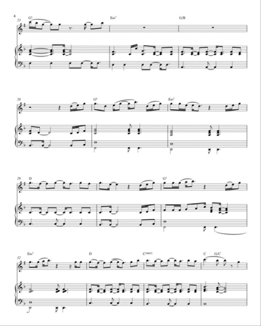 Easy On Me Small Ensemble scores gallery preview page 4