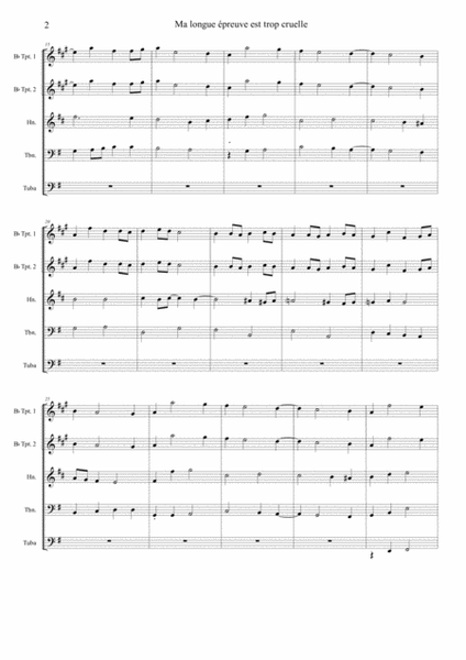 Fugue on Genevan Psalter #43 for Brass Quintet image number null