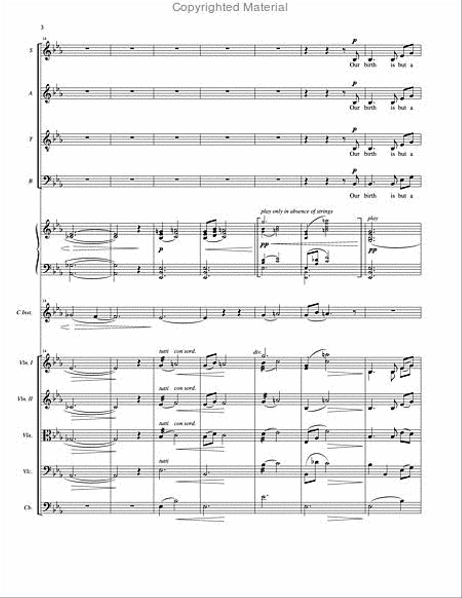 Splendor in the Grass - Full Score and Parts Divisi scores gallery preview page 4