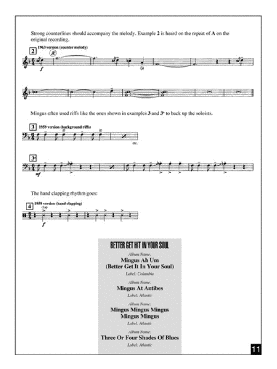 Charles Mingus – More Than a Fake Book Voice scores gallery preview page 8