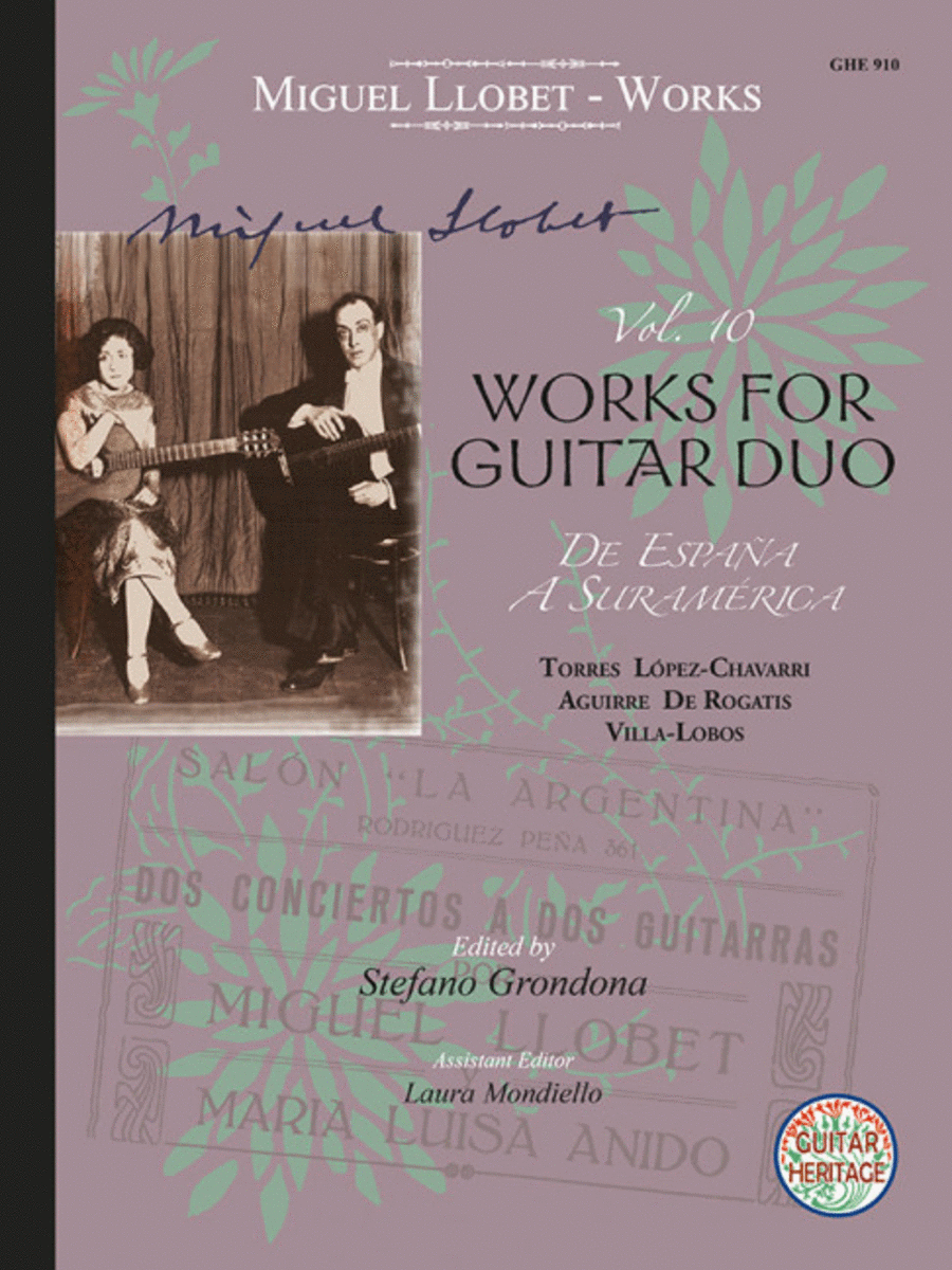 Works for Guitar Duo Vol. 10 Classical Guitar scores gallery preview page 1