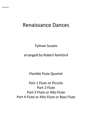 Book cover for Renaissance Dances