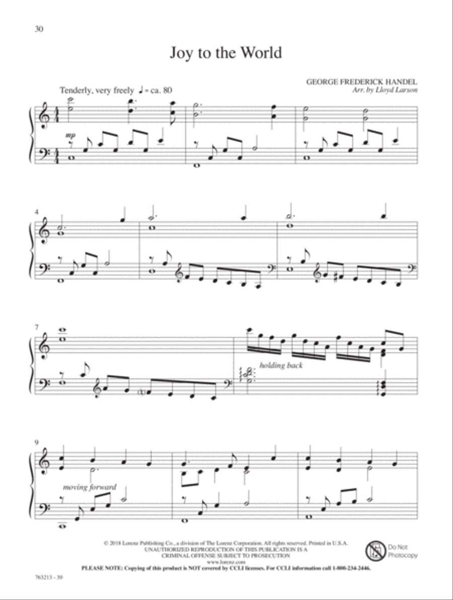 A Quiet Christmas Piano Solo scores gallery preview page 19