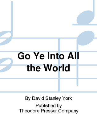 Book cover for Go Ye Into All the World