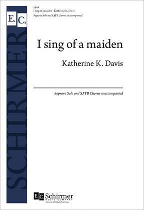 Book cover for I sing of a maiden