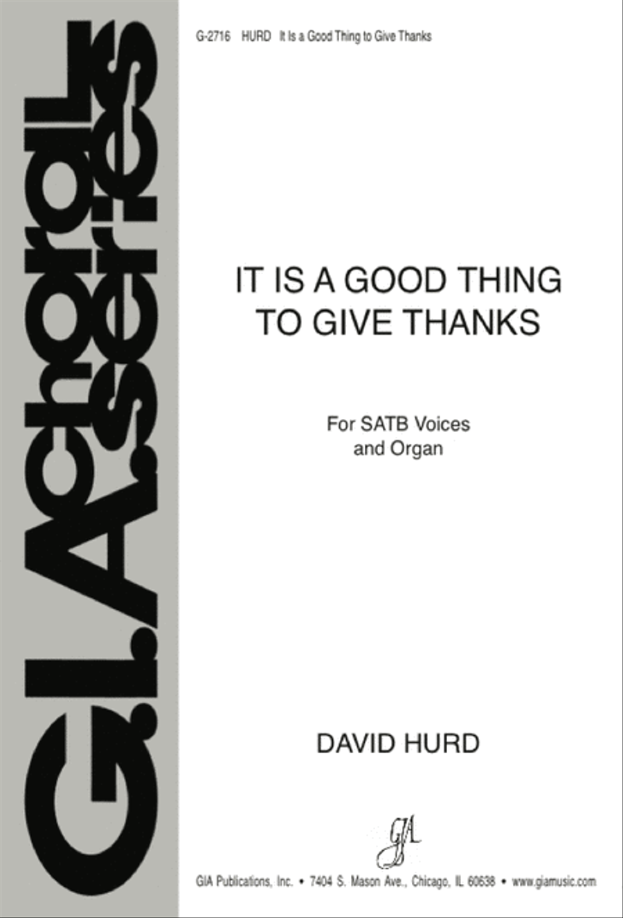It Is a Good Thing to Give Thanks Divisi scores gallery preview page 1