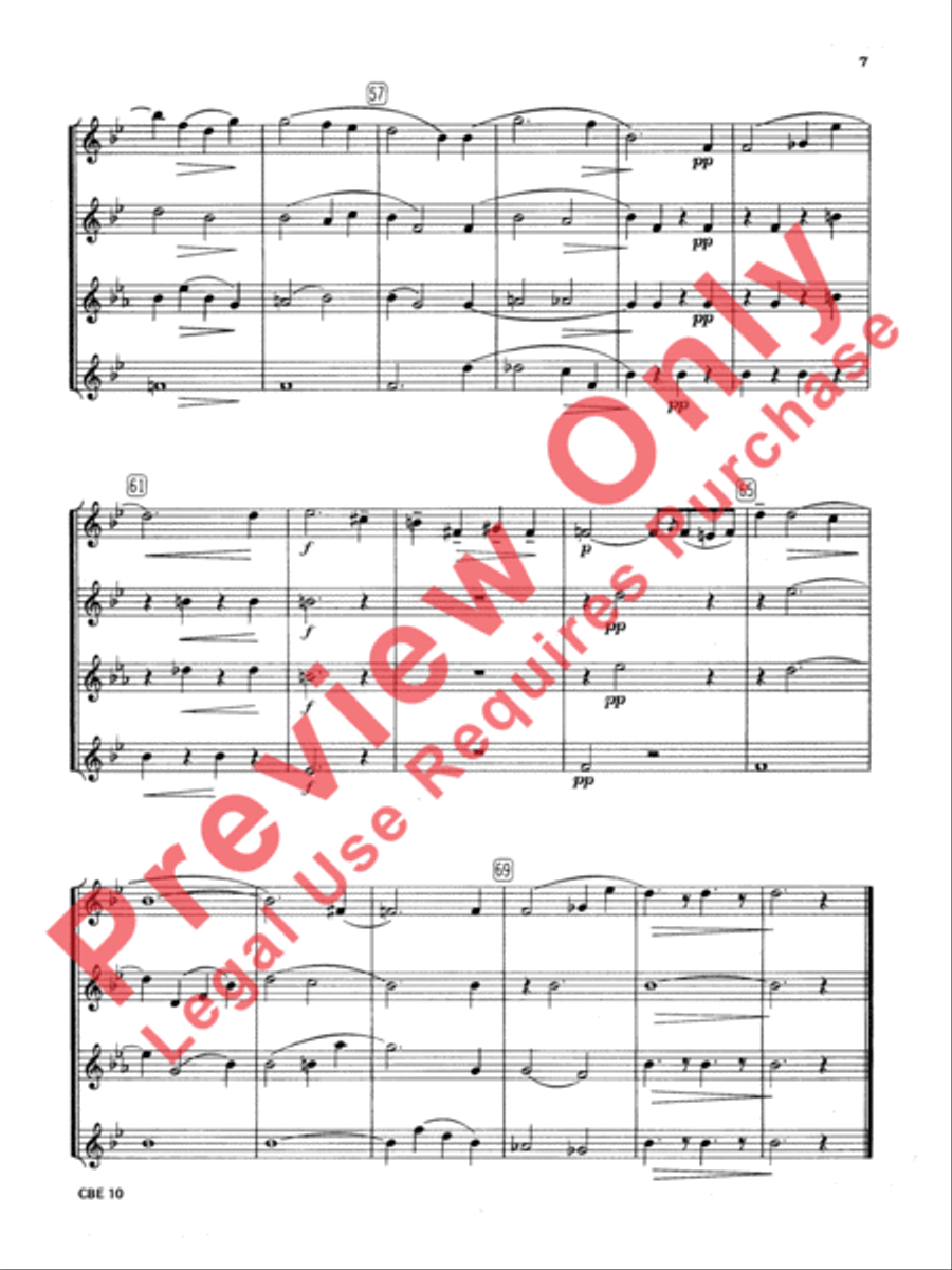 Cavatina Cavatina Small Ensemble scores gallery preview page 6