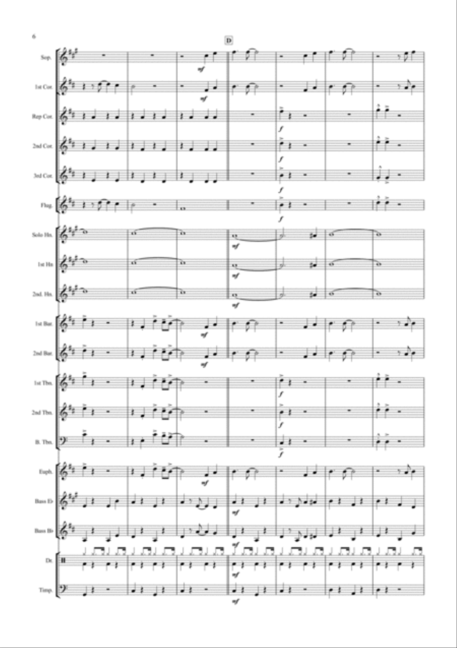 Moritat Vom Mackie Messer Brass Band scores gallery preview page 6