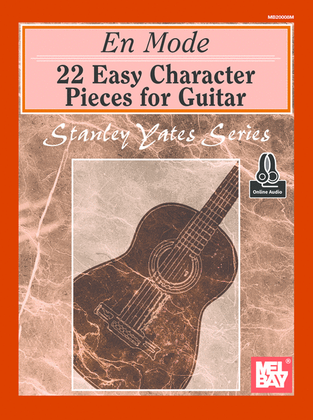 Book cover for En Mode-22 Easy Character Pieces for Guitar