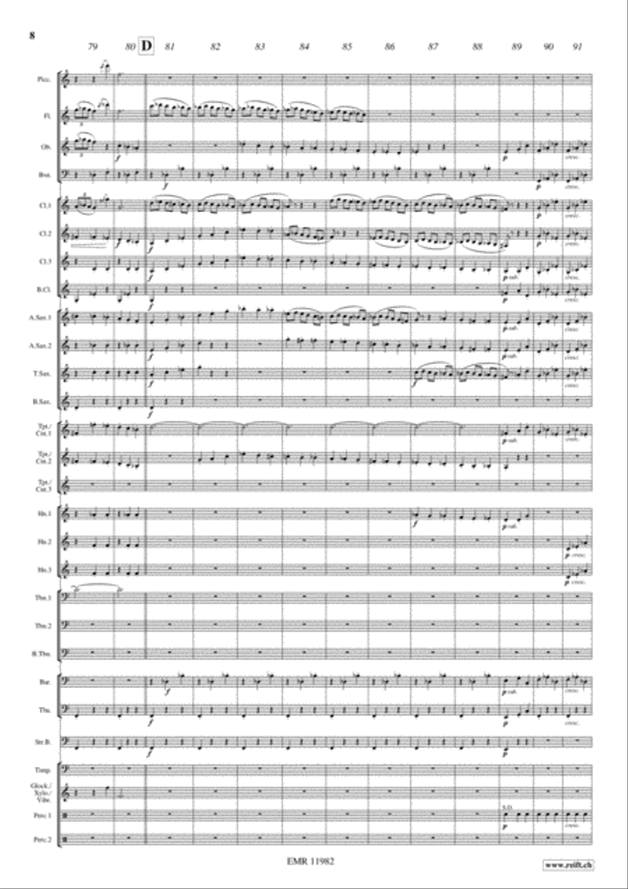 Spartacus Concert Band scores gallery preview page 9